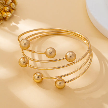 Women’s Ball Multi-Layer Cuff Bracelet