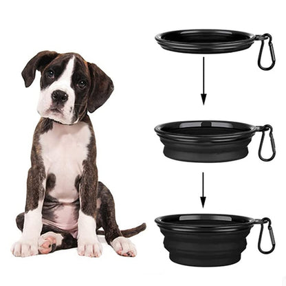 1000ML Silicone Dog Feeder Bowl