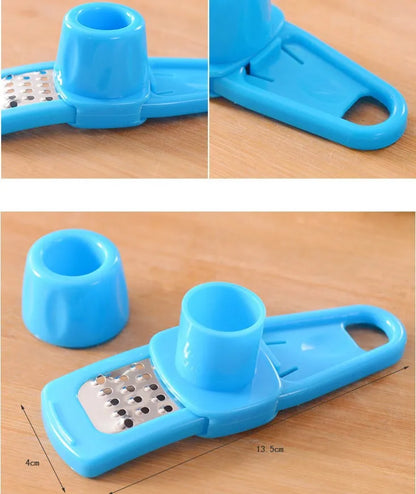 Mini Garlic Press & Grinder