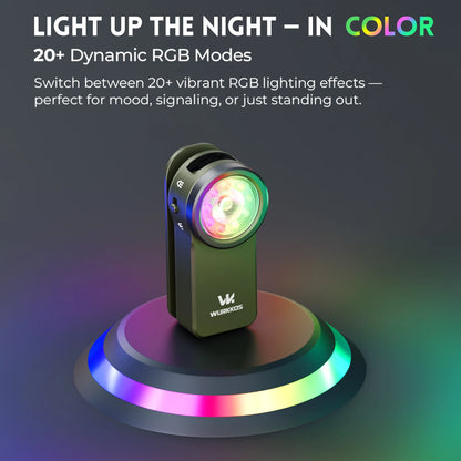 Wurkkos HD03 USB-C Rechargeable EDC Flashlight
