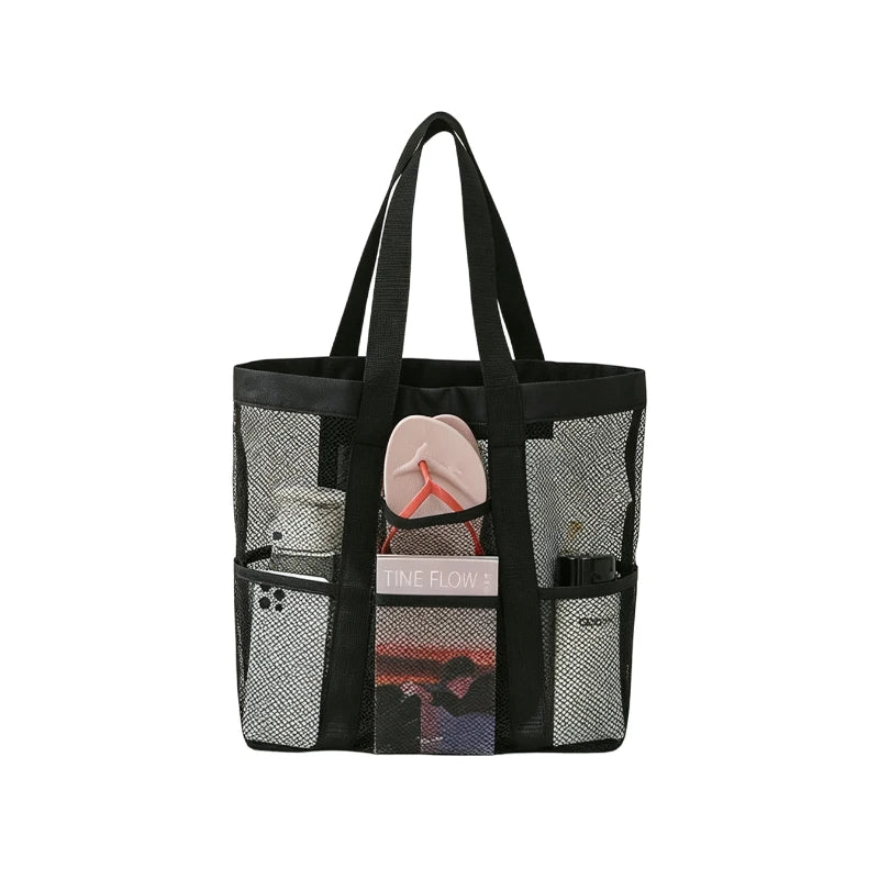 Large Mesh Beach Tote Bag