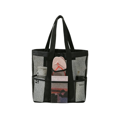 Large Mesh Beach Tote Bag