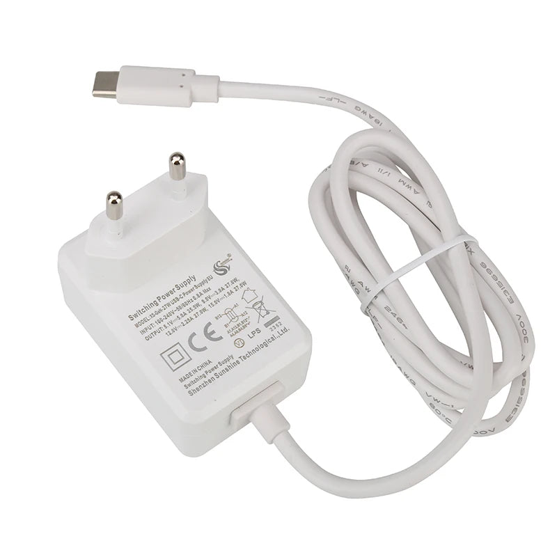 27W USB Type-C Power Adapter for Raspberry Pi 5