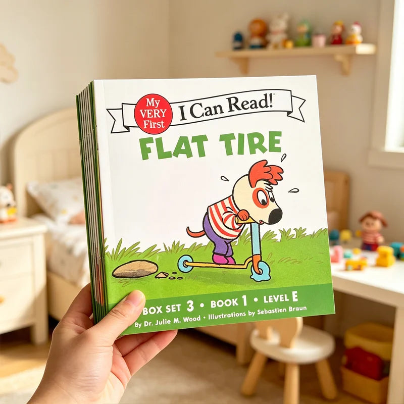 12 Books Set I Can Read English Picture Books
