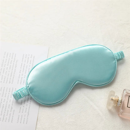 Imitation Silk Sleep Eye Mask, Light-Blocking Soft Eyeshade