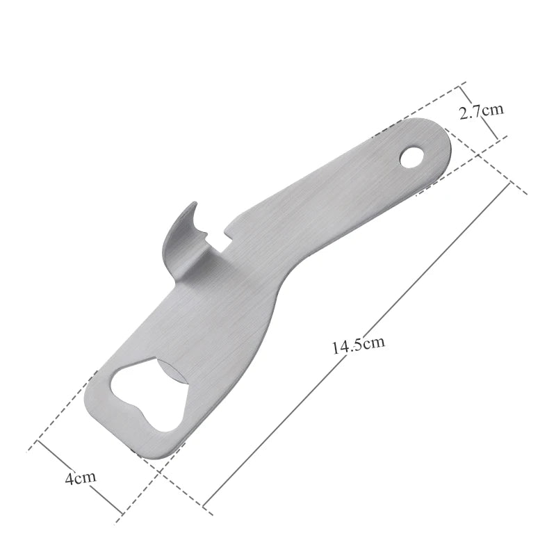 Stainless Steel Multi-Function Beer Bottle Opener