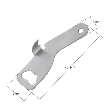 Stainless Steel Multi-Function Beer Bottle Opener