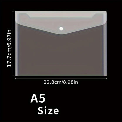 A5 Transparent Document Folder