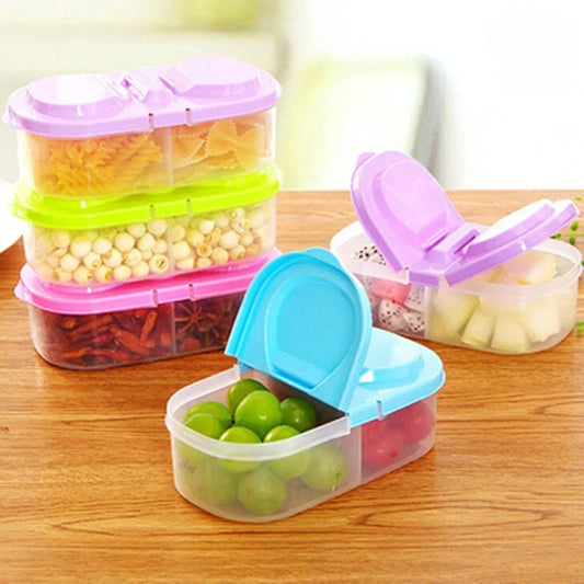 Healthy Plastic Food Container Portable Lunch Box