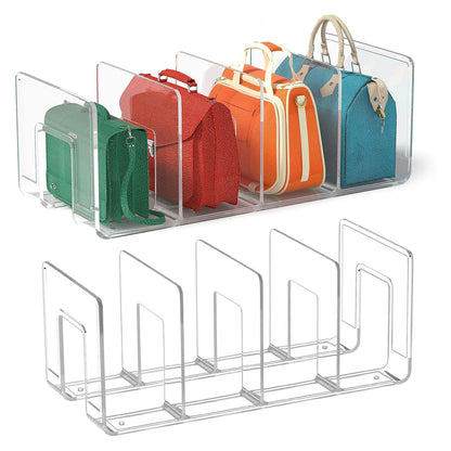 Clear Purse Organizer for Closet