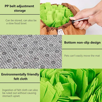 Flower Snuffle Feeding Mat