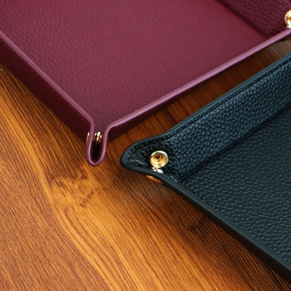 Personalised PU Leather Catchall Tray
