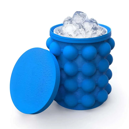 Silicone Ice Cube Maker & Cooler Bucket