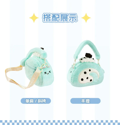 Cute Plush Crossbody Shoulder Bag for Women