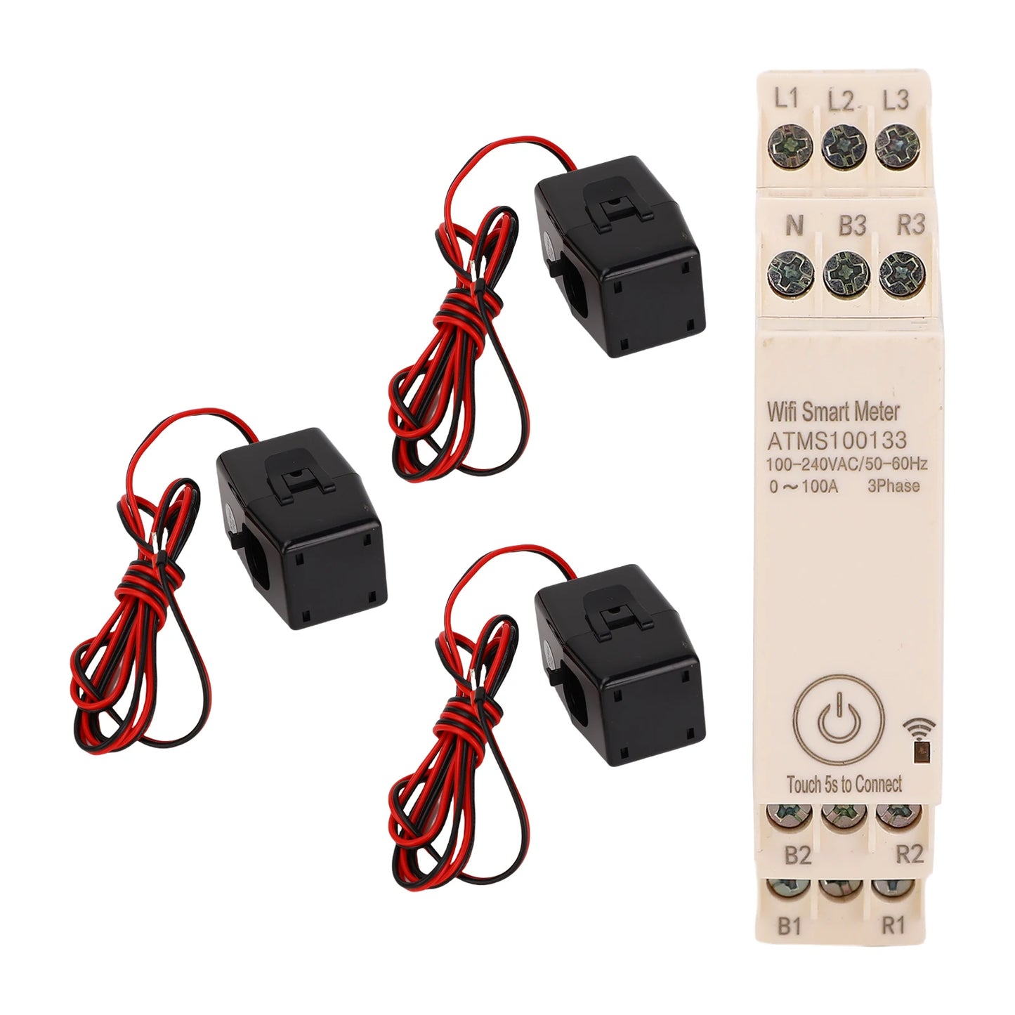 Smart WiFi 3 Phase Energy Meter with APP Monitoring