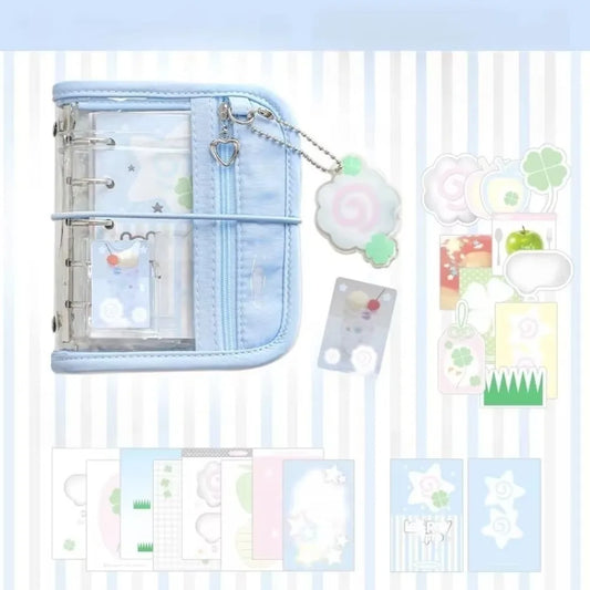 Cute Retro M5 Binder Scrapbook Set