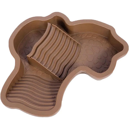 Reptile Bathing Pool with Ramp