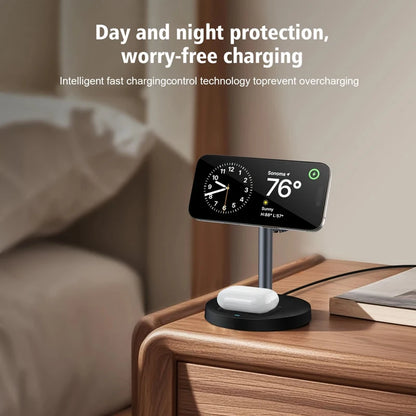 3-in-1 Magnetic Wireless Charging Station