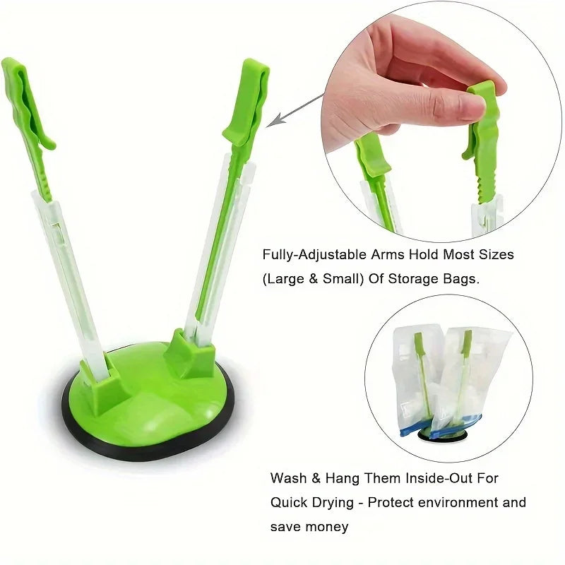 Plastic Bag Storage Holder Clip