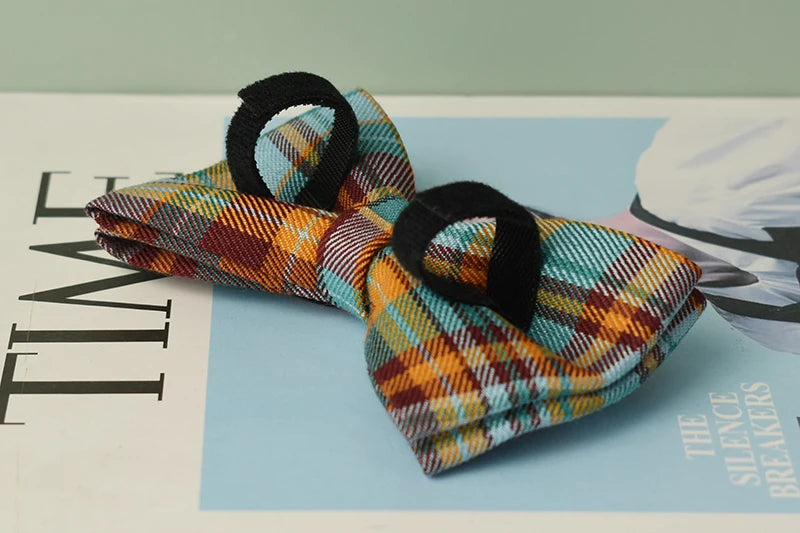 Personalized Plaid Dog Collar, Harness & Leash Set