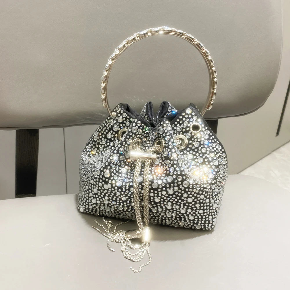 Rhinestones Evening Clutch Bag