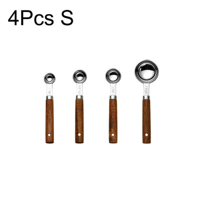 Stainless Steel Measuring Cups & Spoons Set