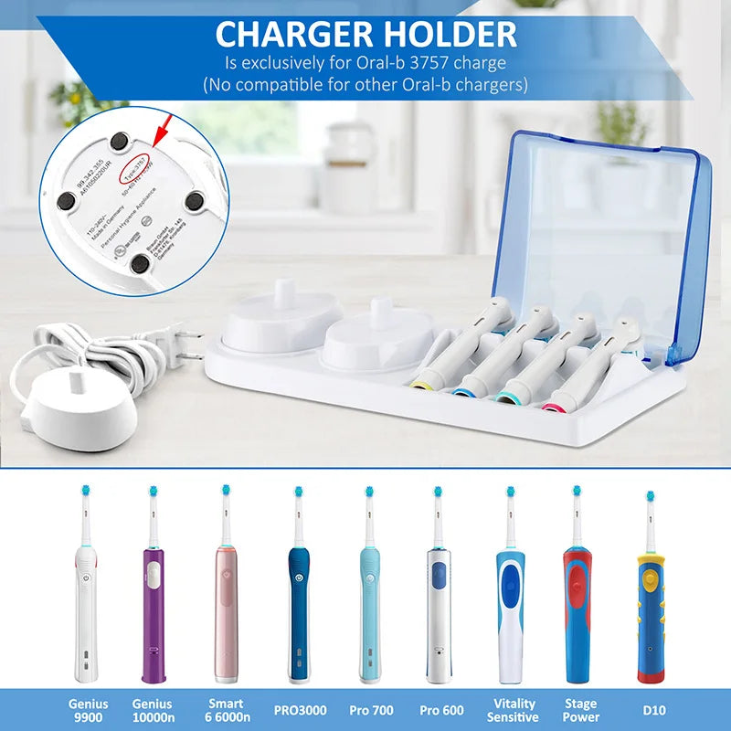 Electric Toothbrush Holder & Charging Stand