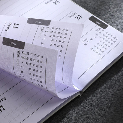 A6 Morandi Daily Planner & Weekly Organizer Notebook