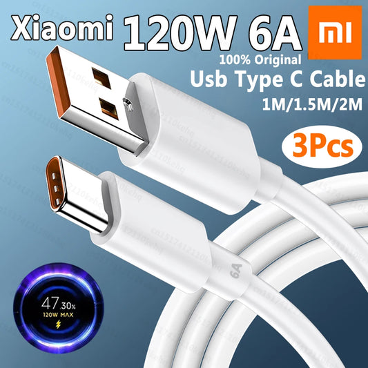 Original Xiaomi 120W USB-C Fast Charging Cable
