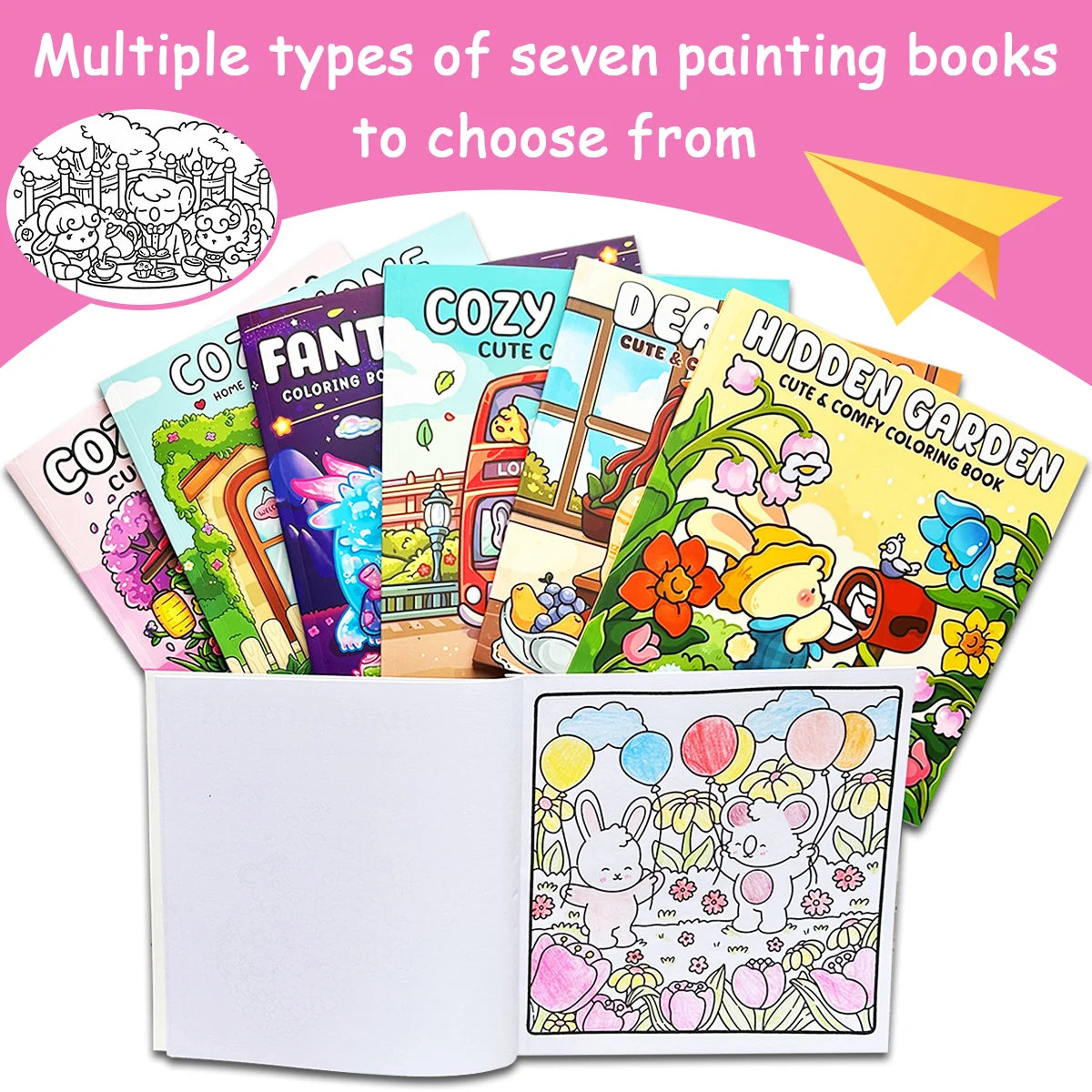 Adult Colouring Book Collection