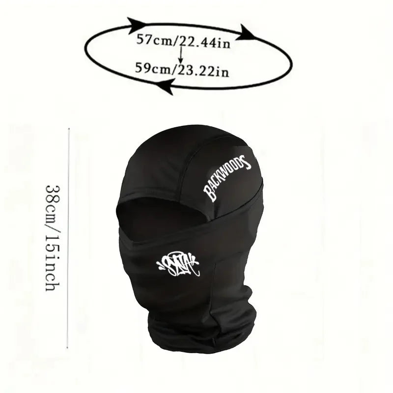 Graffiti Logo Warm Balaclava Hat