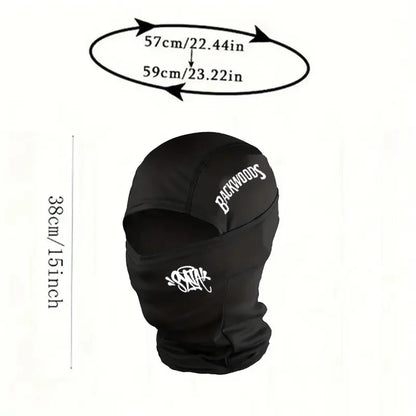 Graffiti Logo Warm Balaclava Hat