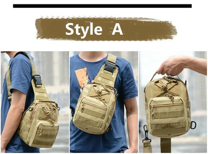 Waterproof Tactical Sling Backpack