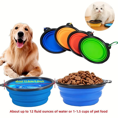 Collapsible Travel Pet Bowl