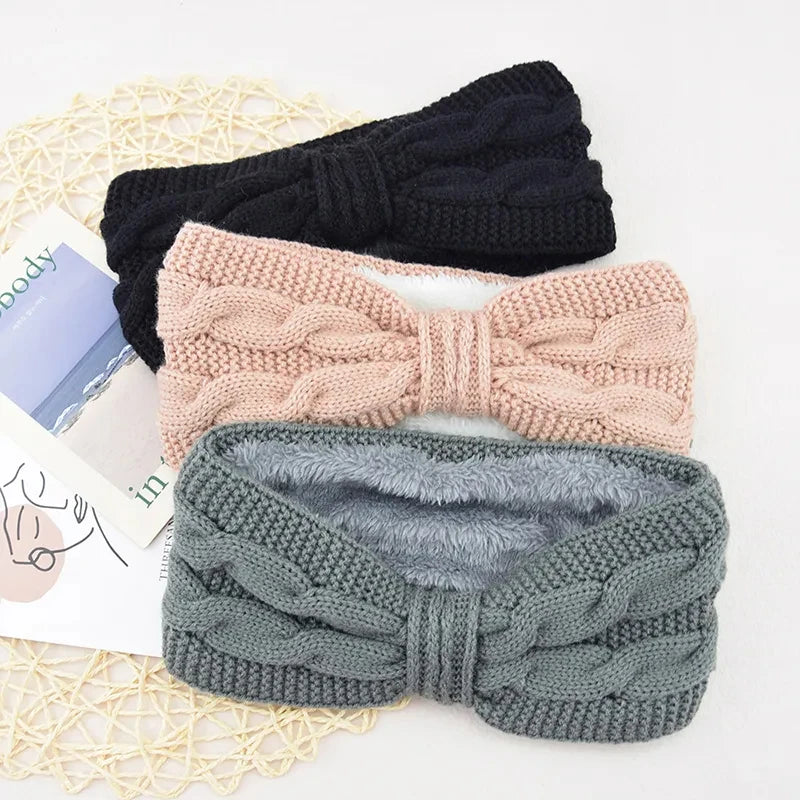 Women’s Winter Knitted Wide Headband