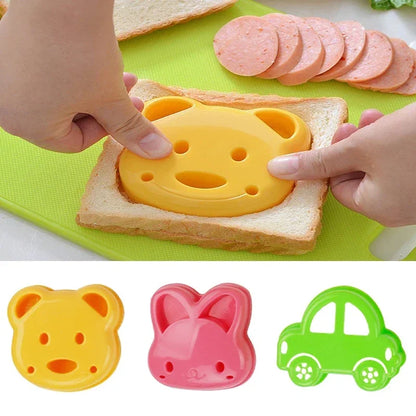 Cute Bear Sandwich Mold & Bread Crust Cutter