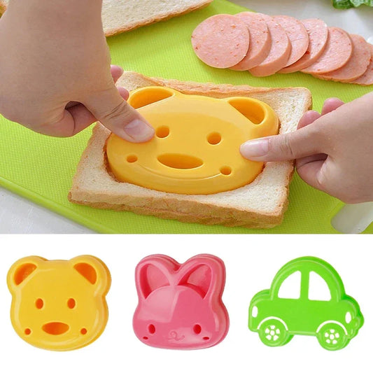 Cute Bear Sandwich Mold & Bread Crust Cutter