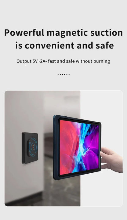 Magnetic Wall Mount Tablet Charging Stand