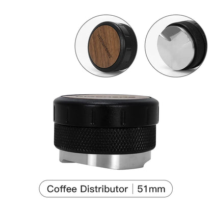 30lb Calibrated Coffee Tamper with Double Spring for Espresso Portafilters