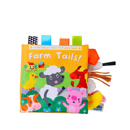 Soft Baby Sensory Cloth Book