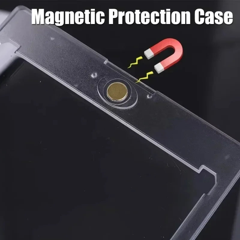 Magnetic Trading Card Protector with Display Stand