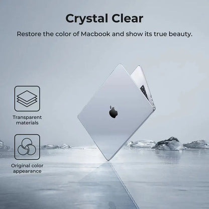 Crystal Clear MacBook Protective Case Set