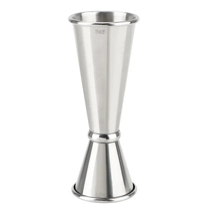 Stainless Steel Double Jigger Cocktail Measuring Cup (30ml/60ml)