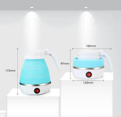 Mini Foldable 600ml Electric Kettle