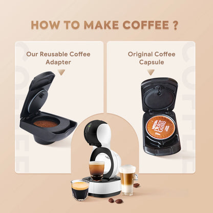 Reusable Coffee Adapter for Dolce Gusto Lumio EDG325