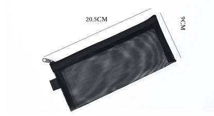 Mesh Makeup Brush Travel Pouch