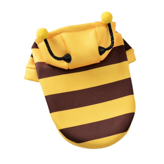 Cute Bee Costume Dog Clothes for Small Dogs