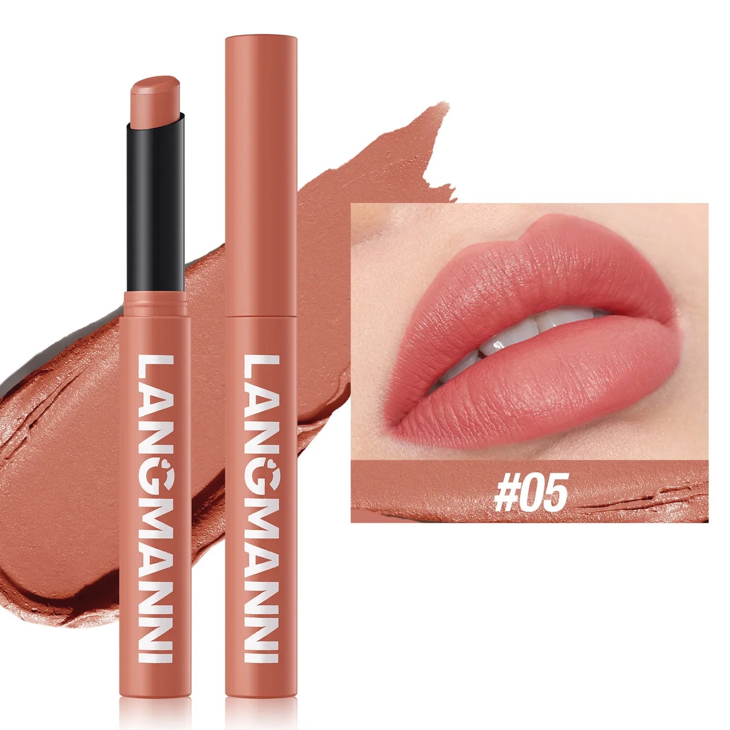 Rotating Velvet Matte Lipstick Pencil