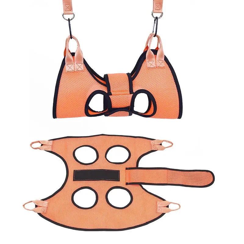 Adjustable Pet Grooming Sling for Cats & Small Dogs