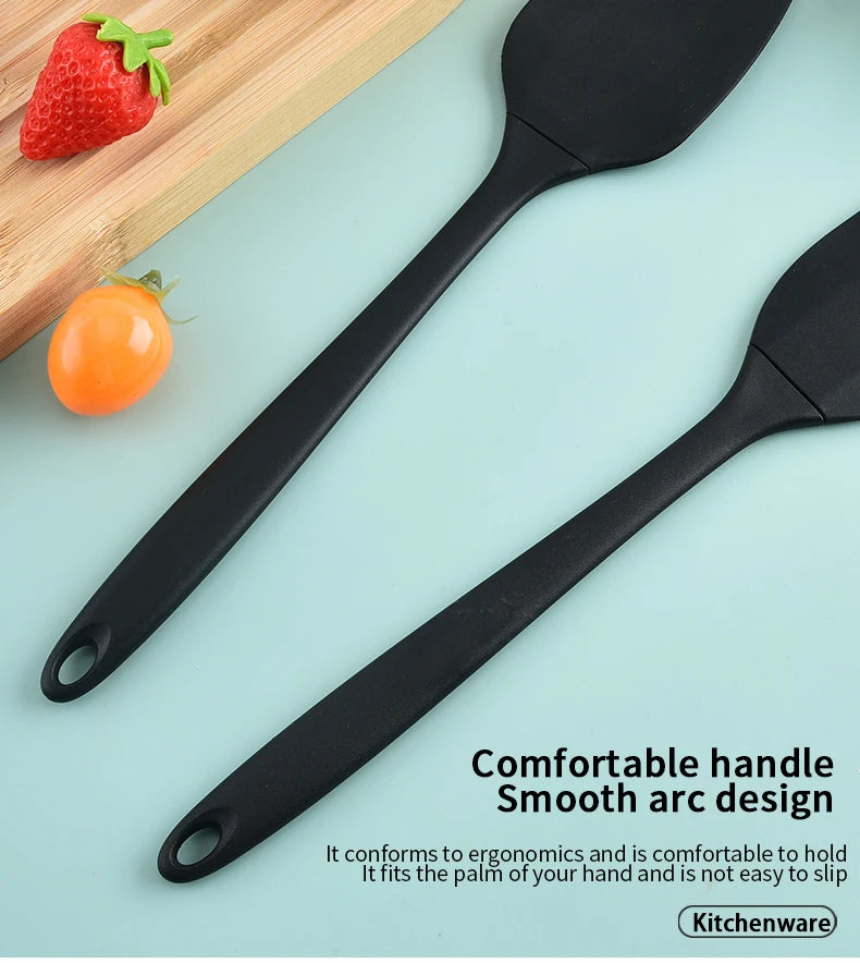 Silicone Spatula, Scraper & Basting Brush Baking Set